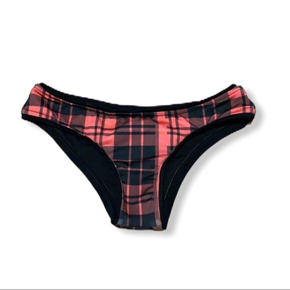 Beach Riot Plaid Bikini Bottom - Picture 1 of 6